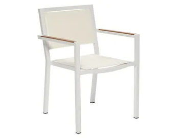 LEI - Garden chair with armrests by Il Giardino di Legno - view 2